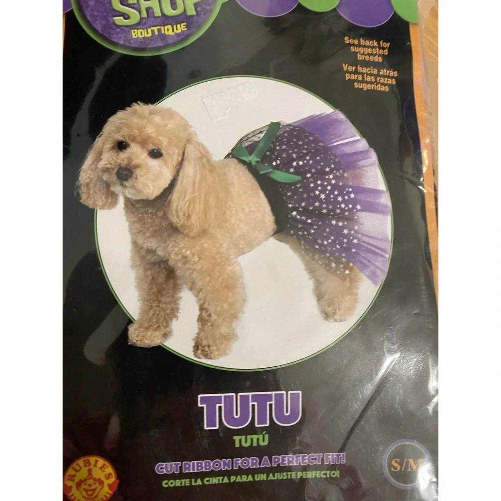 Brand New Rubies Brand‎ Pet Shop Dog Halloween costume Tutu For Dog S/M